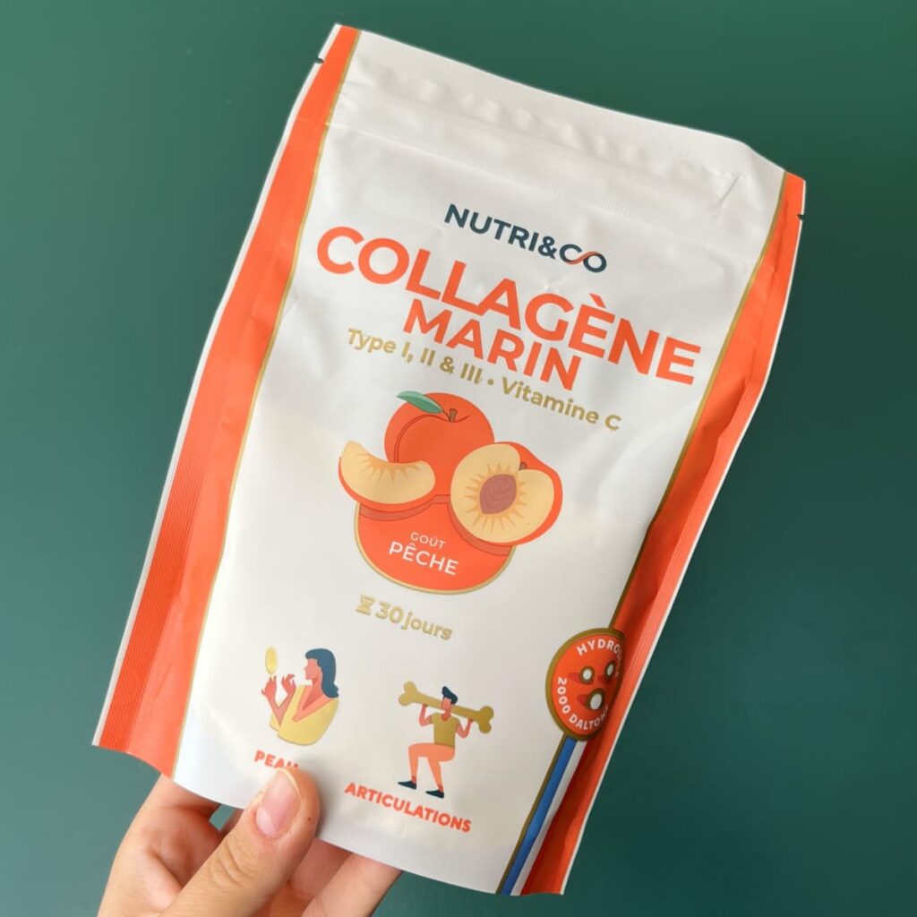 J'ai testé le collagène Nutri&Co : mon avis après plusieurs mois 2 sachet collagene marin nutrietco 1