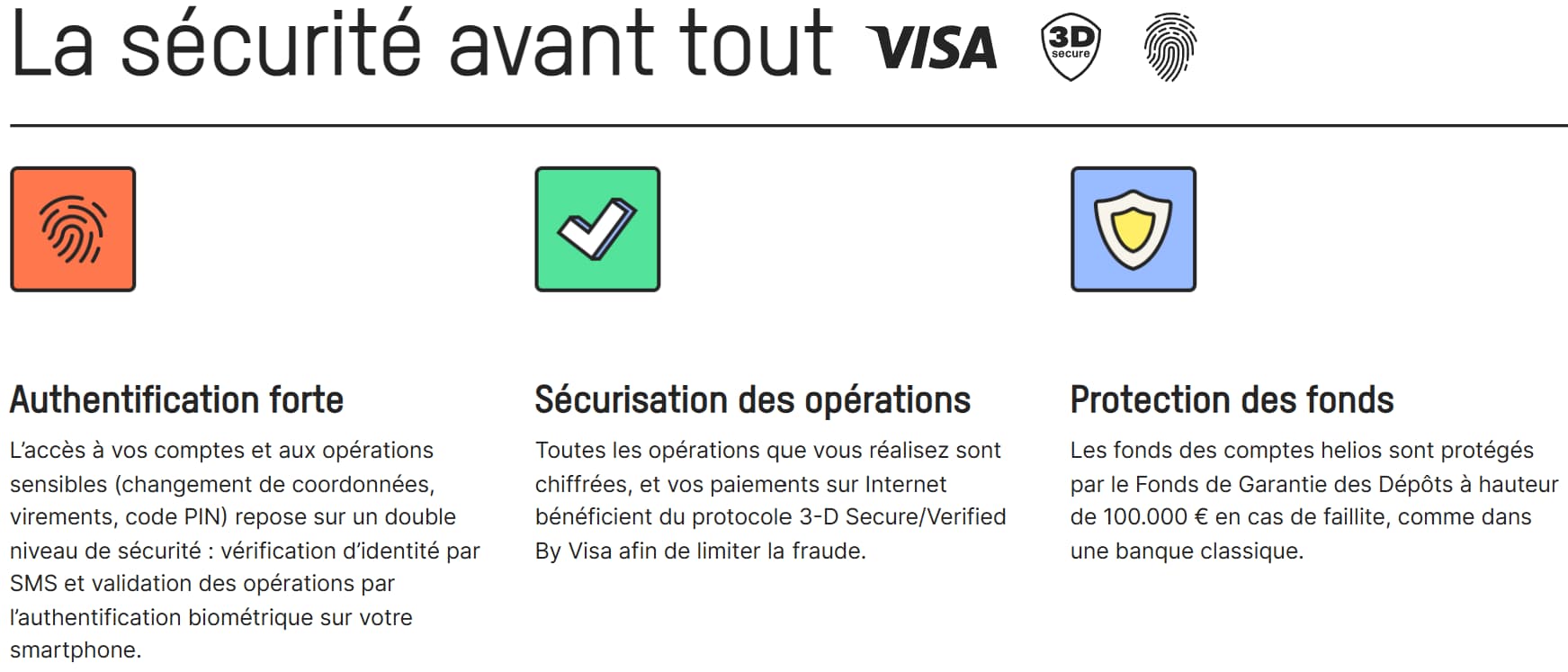 Helios : mon avis sur l'alternative bancaire écologique avantages et inconvénients 1 securite helios 1