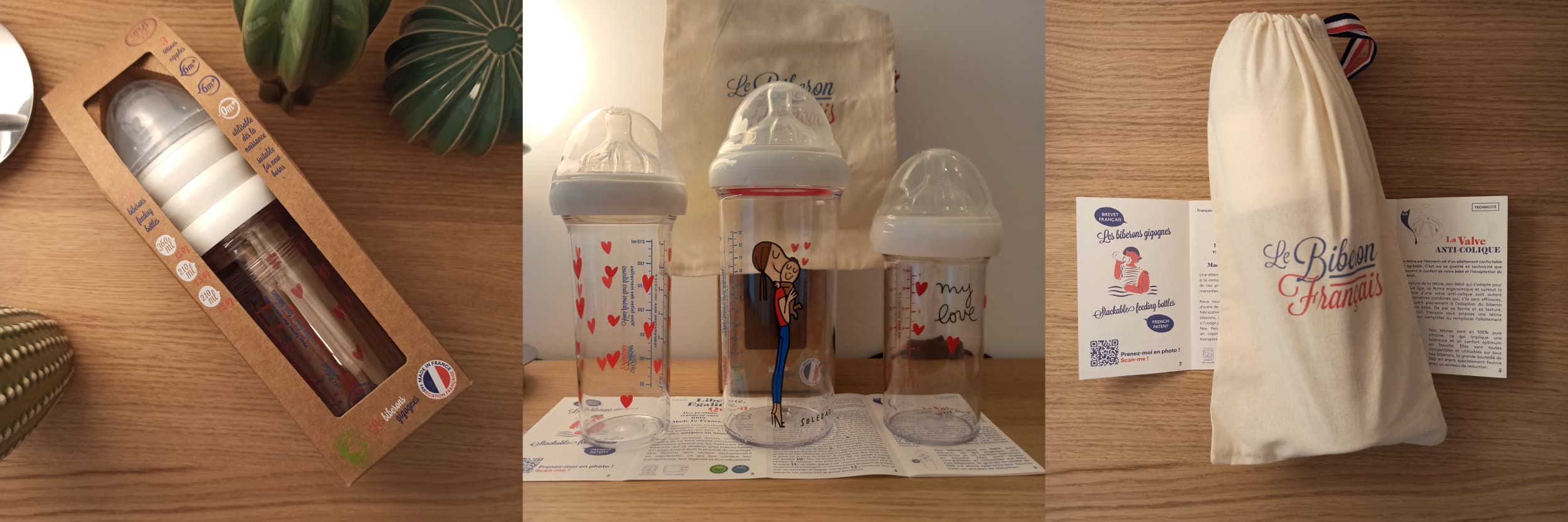 Mon avis sur Le Biberon Français : Test de 3 biberons et analyse d'avis clients 3 showcase le biberon francais REDUCED