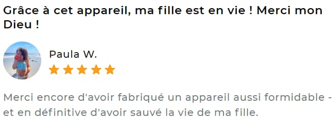 Avis sur LifeVac : Revue des essais médicaux et des avis clients 7 temoignage avis clients jeune fille lifevac