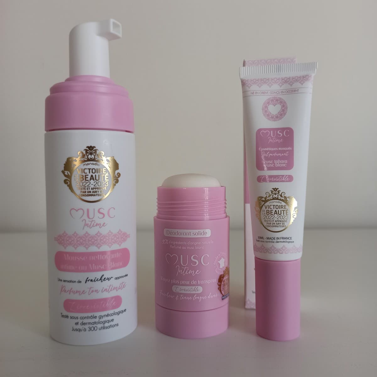 Mon avis sur Musc Intime : Je teste et j'analyse leurs produits parfumés 2 tous produits essayes 1