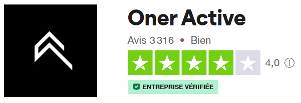 Oner Active : 10€ de réduction avec mon code promo 6 trustpilot oner active