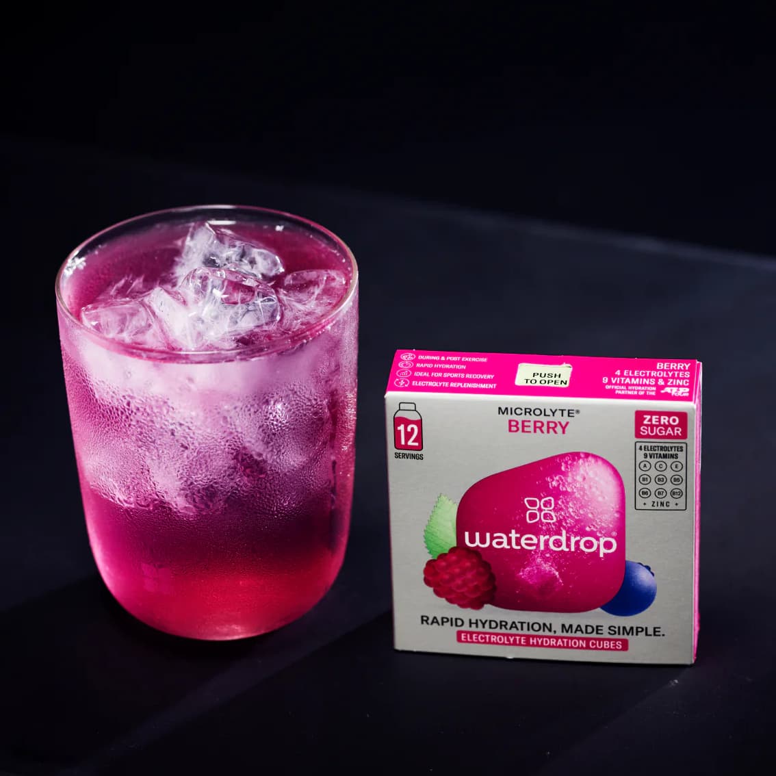 Hydratis ou Waterdrop ? Comparatif détaillé des marques de boissons hydratantes 9 waterdrop verre