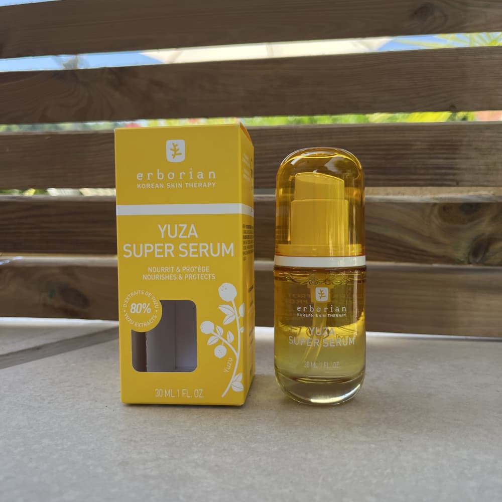 Je teste Erborian : mon avis détaillé avec analyse des avis clients 4 yuza super serum erborian mon test 1