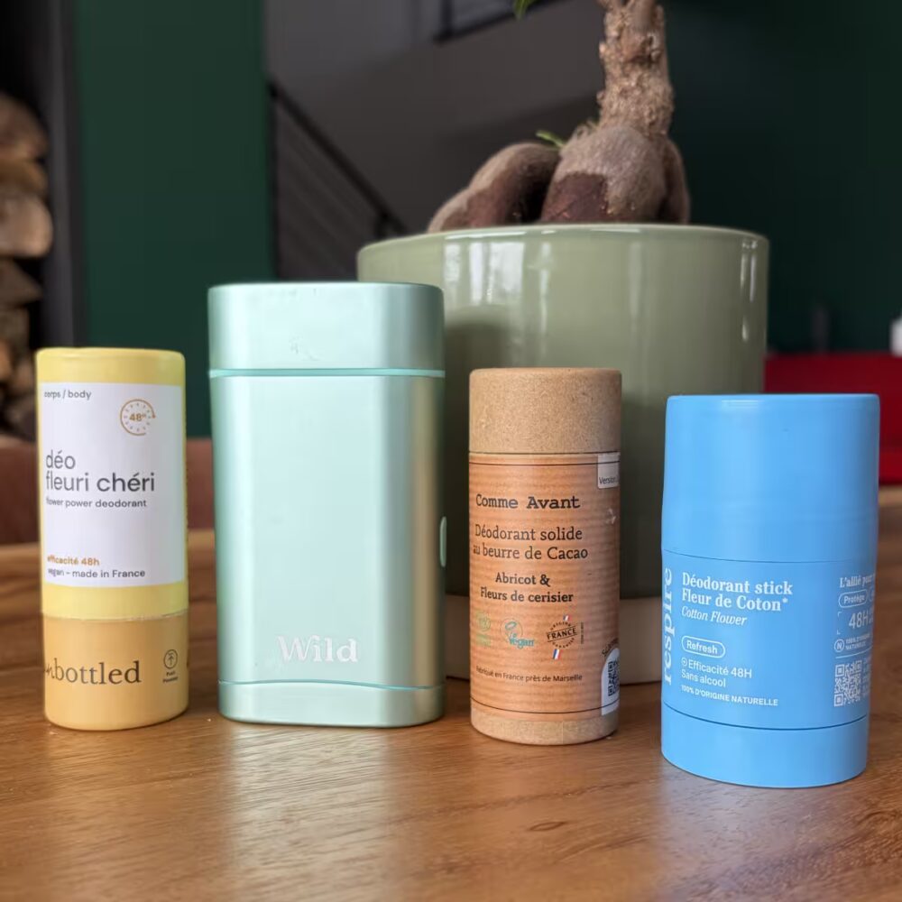 Unbottled ou Respire ? Comparatif des deux marques de soins solides 1 liste deodorants testes personnellement