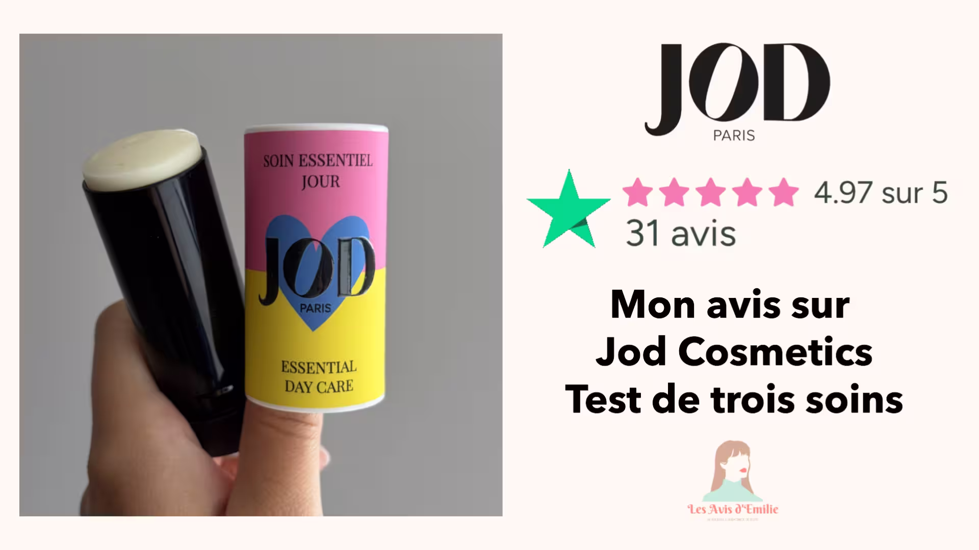 Code Promo Jod Cosmetics : EMILIE15 pour -15% offerts 6 miniature article avis sur jod cosmetics