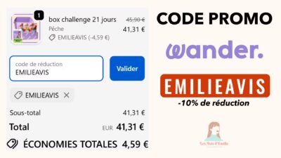 code promo wandernana details offre