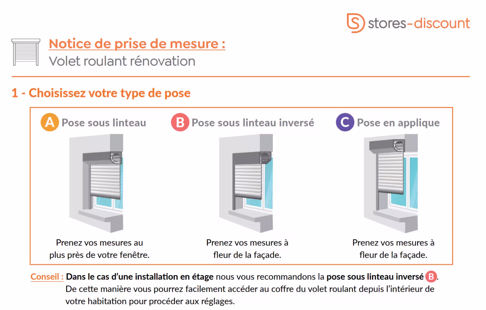 Mon avis sur les stores et les volets roulants Stores-Discount 1 notice installation stores discount
