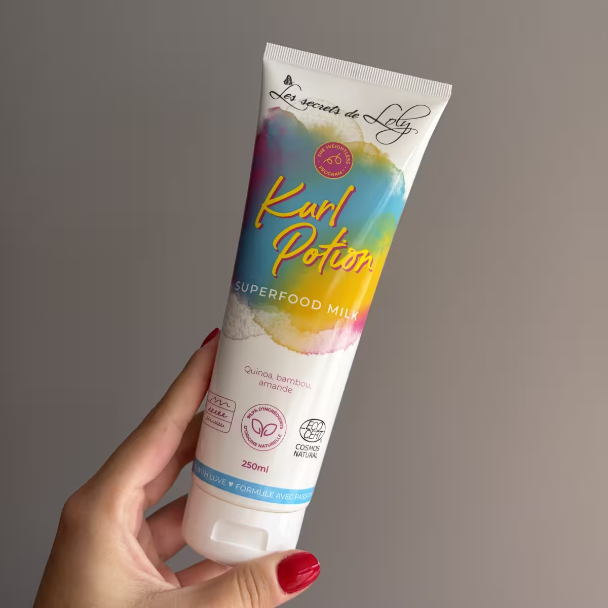 Mon avis sur Les Secrets de Loly : test d'une routine cheveux ondulés 10 creme cheveux ondule les secrets de loly