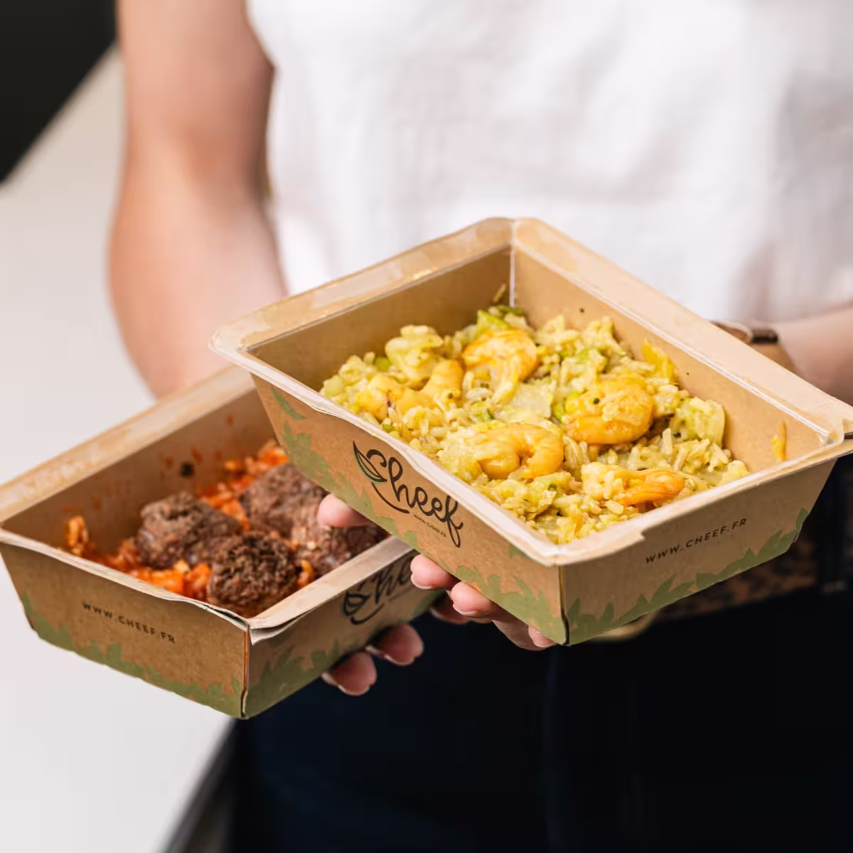 Cheef ou Dietbon ? Comparatif complet des programmes de plats diététiques 3 plat cheef rendu barquette