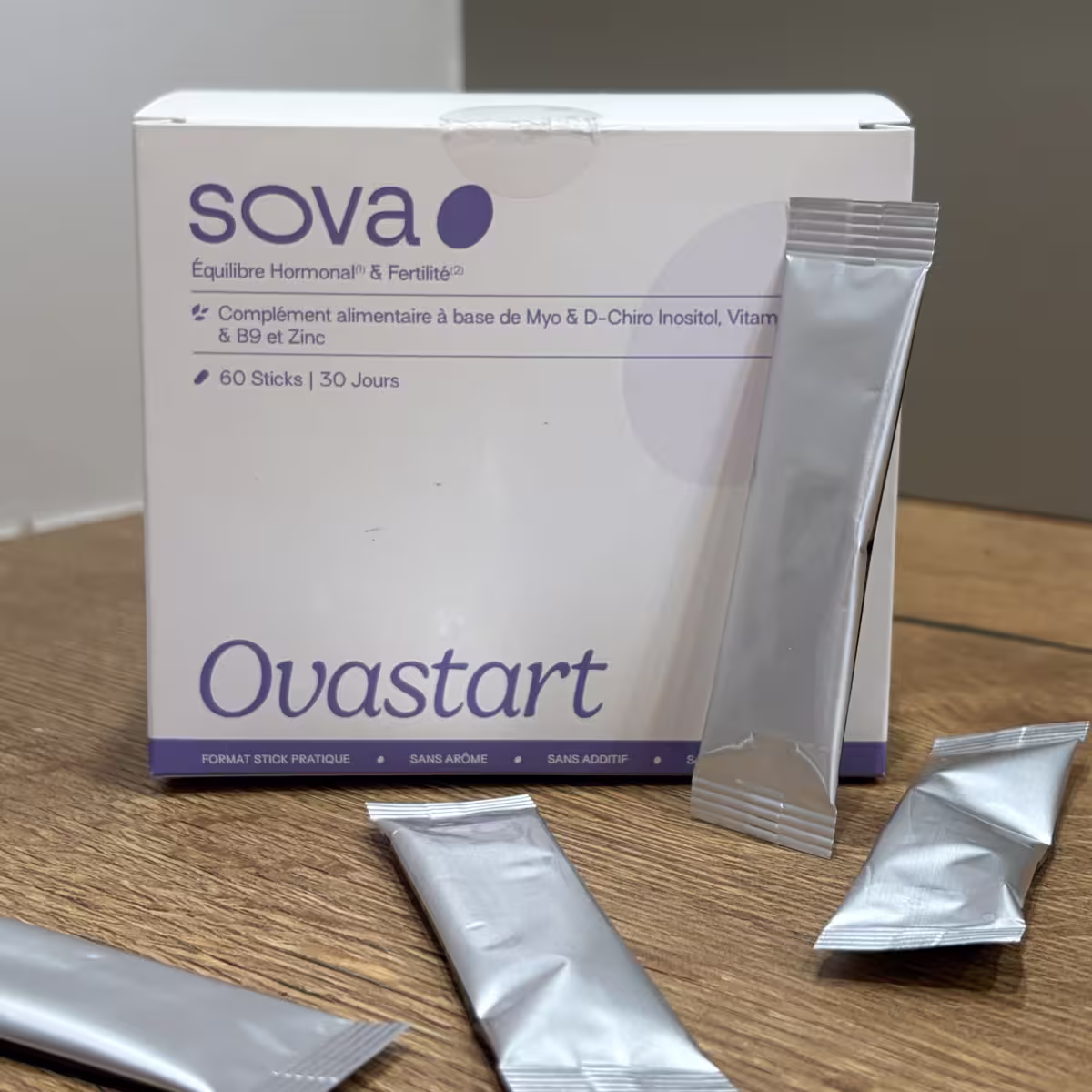 Sova : Mon avis avec test et analyse des compléments de soutien SOPK 6 sova ovastart poudre dose