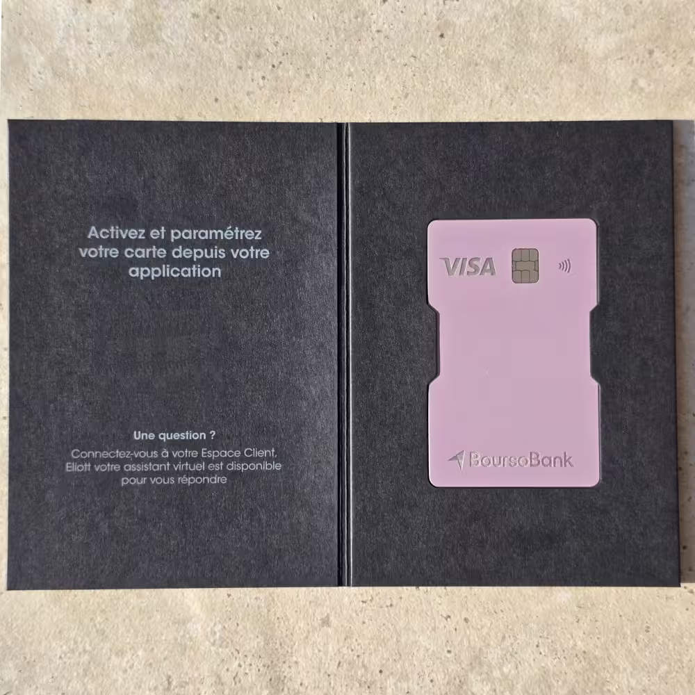 Classement des meilleures cartes bancaires avec cashback : jusqu'à 7% ! 16 deballage carte boursobank ultim