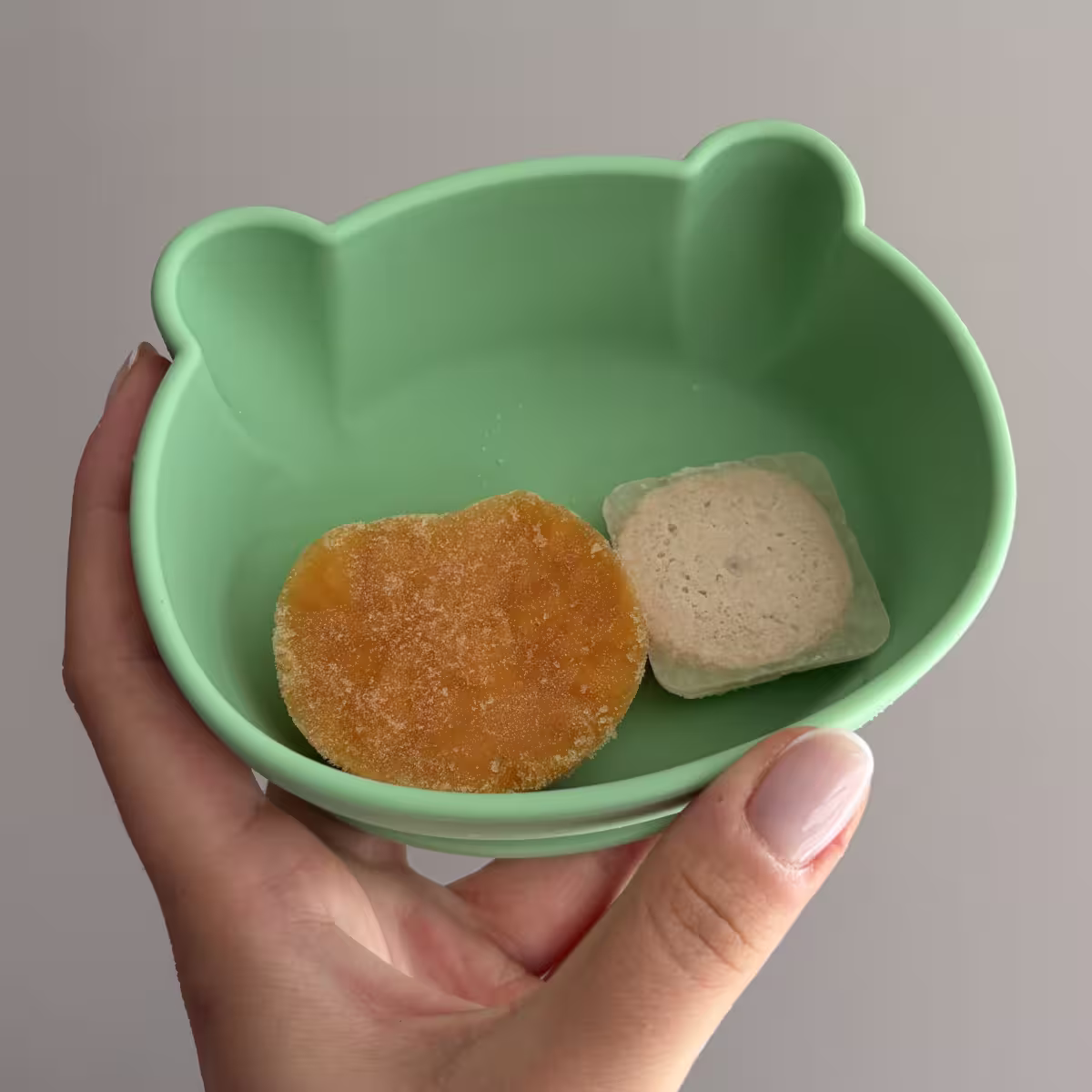 Mon avis sur Yooji : test de la diversification alimentaire pour mon bébé de 4 mois 5 exemple portion puree de carottes yooji avis lesavisdemilie