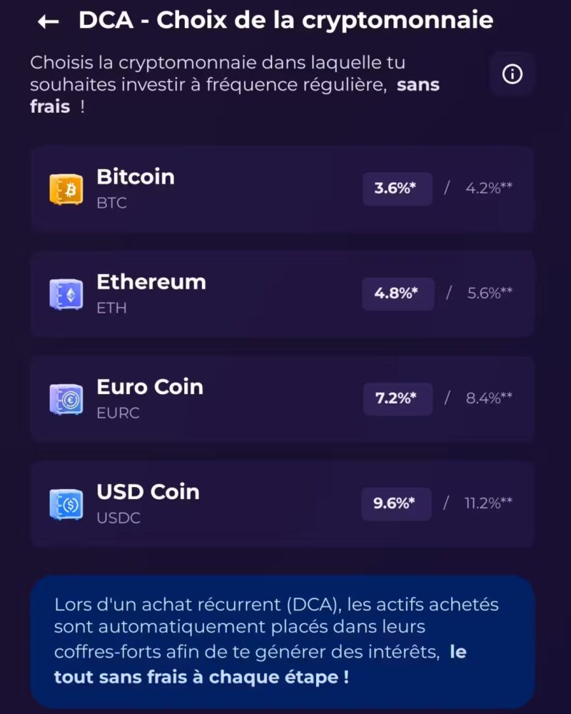 Wigl : mon avis en tant que client - Retour d'expérience complet et chiffré 6 possibilite dca wigl coffres