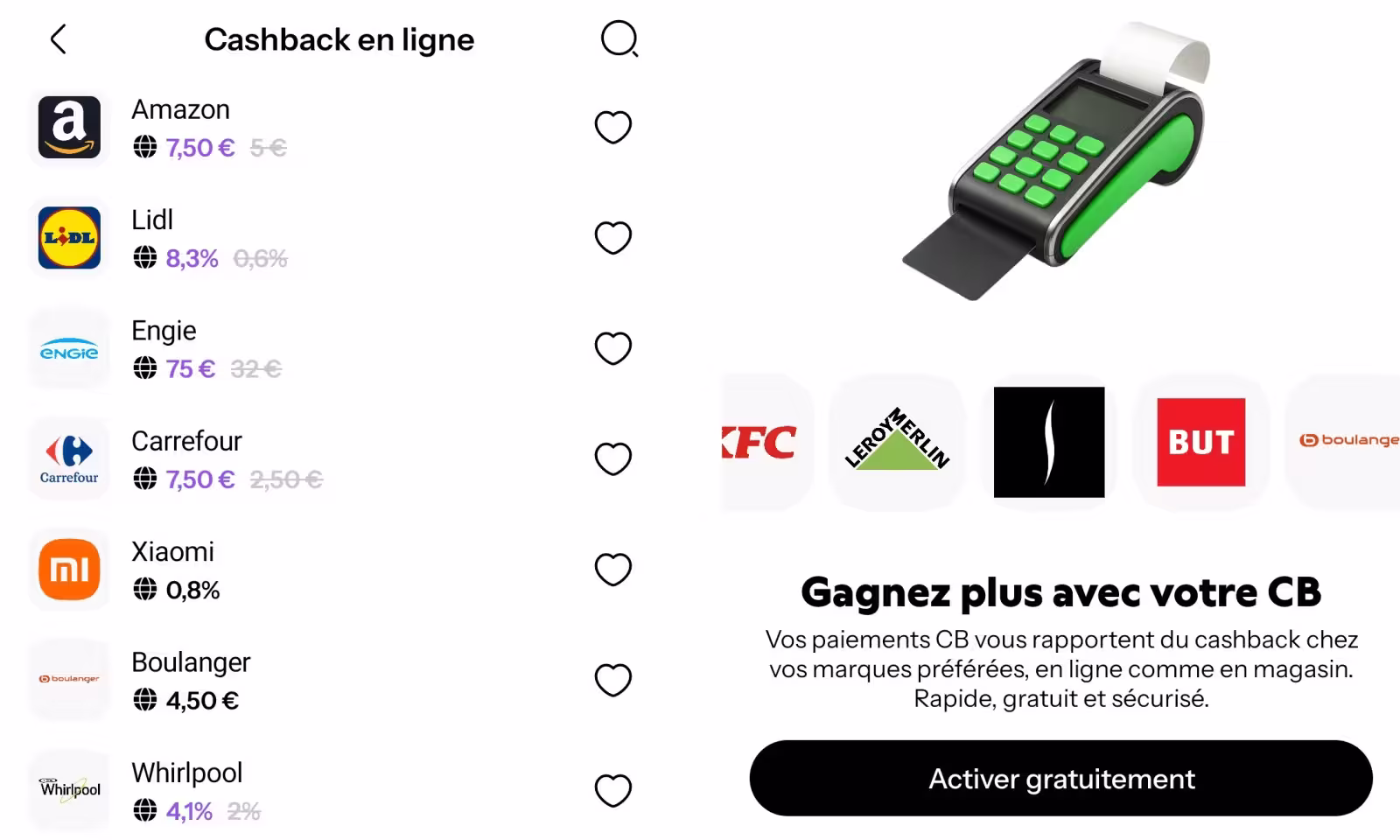 Classement des meilleures plateformes de cashback : comparatif indépendant 21 cashback joko en ligne et en magasin lesavisdemilie