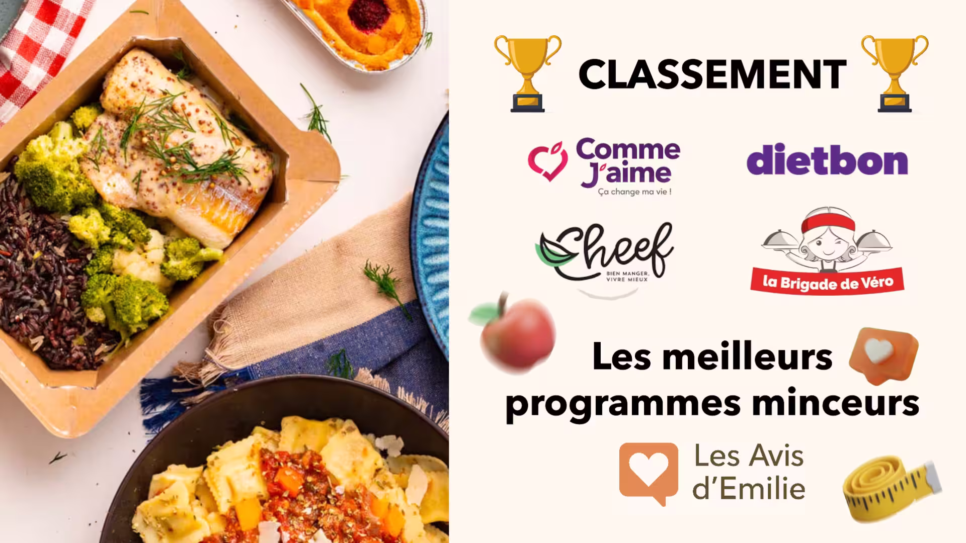 Code Promo Cheef : -272€ de réduction avec le code EMILIE12 7 miniature article classement meilleurs programmes minceurs lesavisdemilie