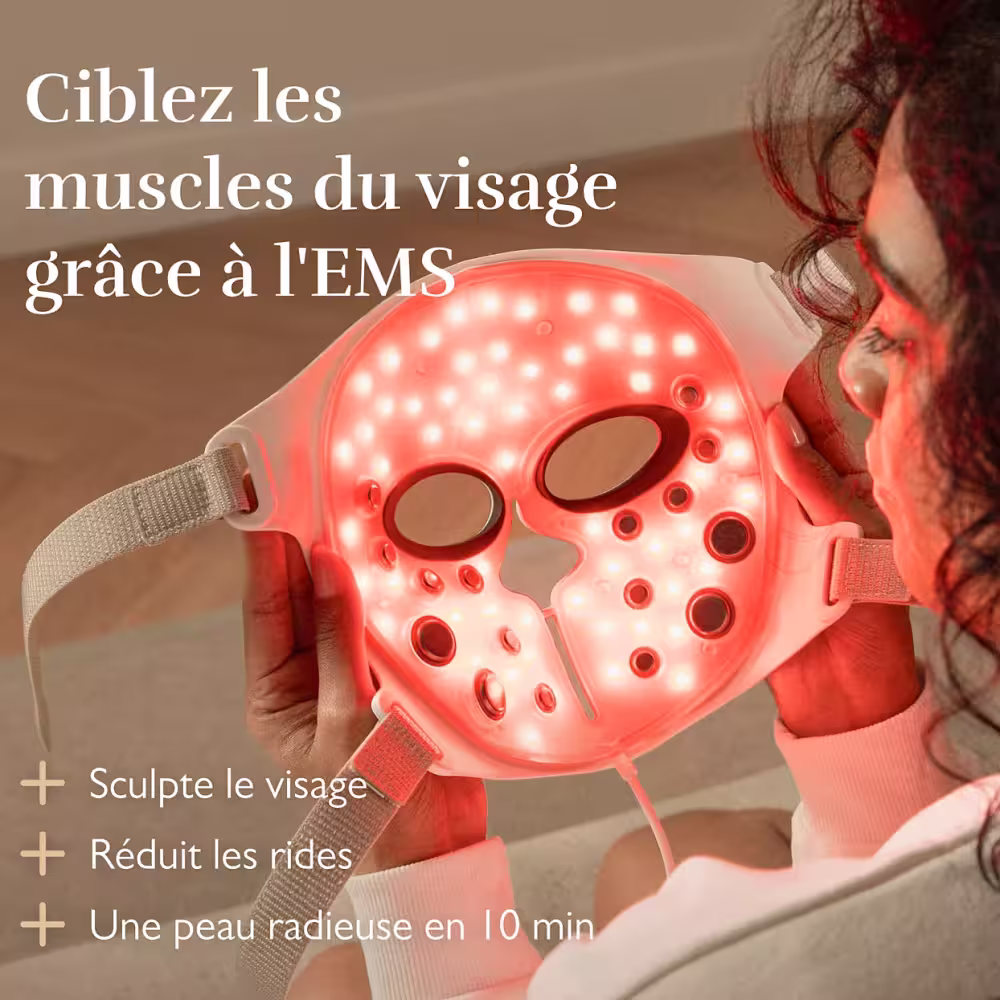 Mon avis sur le masque LED Silkn EMS FLME1PE1001 : trop de technologies... 2 avantages presentes par silkn sur leur masque led ems FLME1PE1001