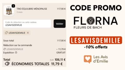 details offre promo code promo florna fleurs de bach lesavisdemilie