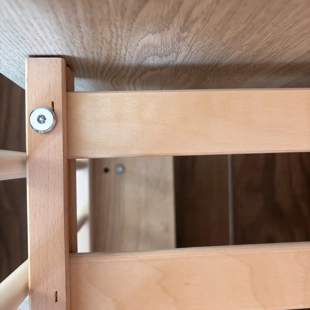 Mon avis sur le lit évolutif de Sauthon : test et revue complète du lit 6 finition vis solides lit sauthon bebe avis lesavisdemilie lesavisdemilie