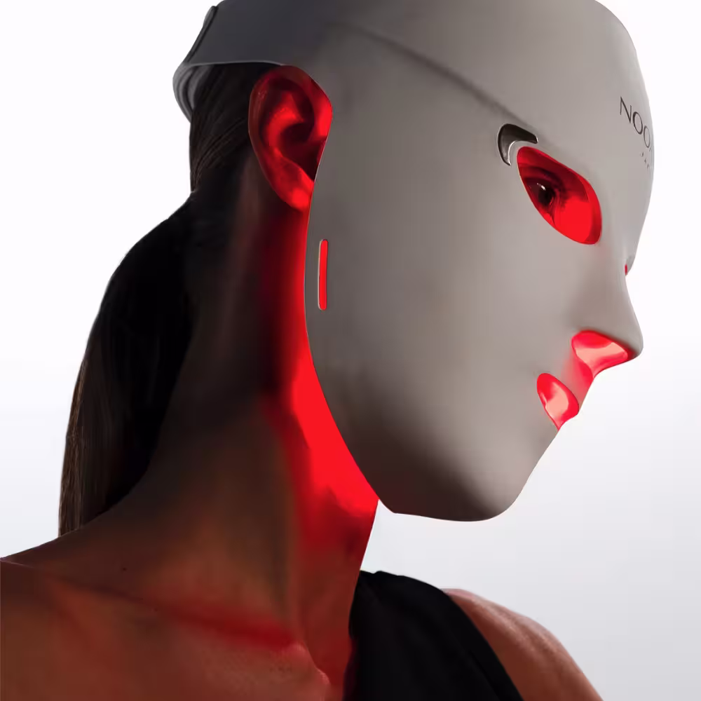 LED pour le cou et le décolleté : comment traiter les rides oubliées 2 masque led menton machoire nooance lesavisdemilie