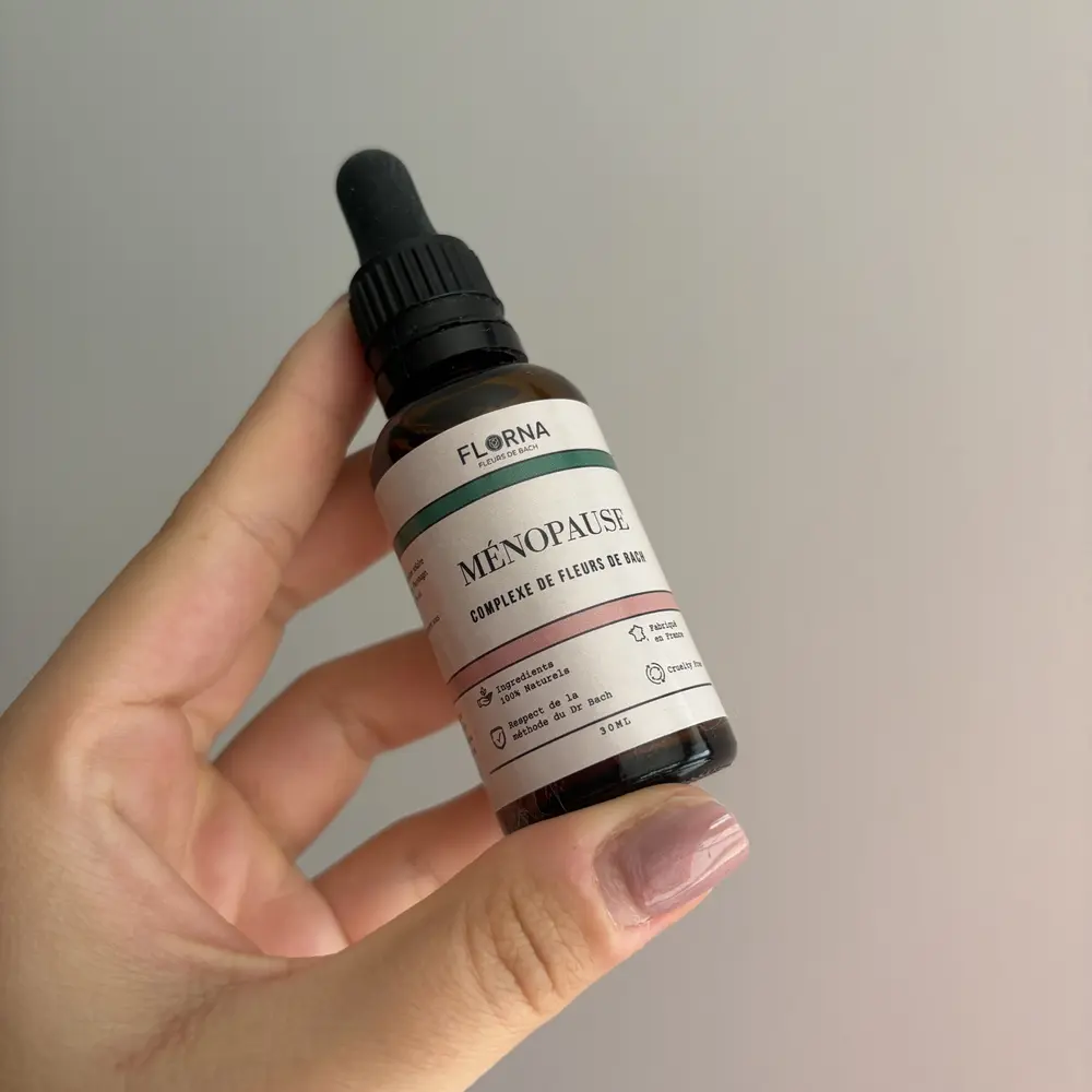 Mon avis sur les Fleurs de Bach de Florna : revue et test des compléments 4 menopause fleurs de bach florna avis lesavisdemilie