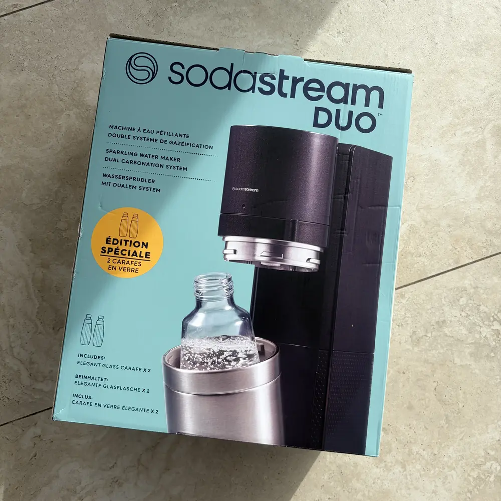 Mon avis sur Sodastream : revue et test de la machine Duo 3 modele sodastream duo machine design lesavisdemilie