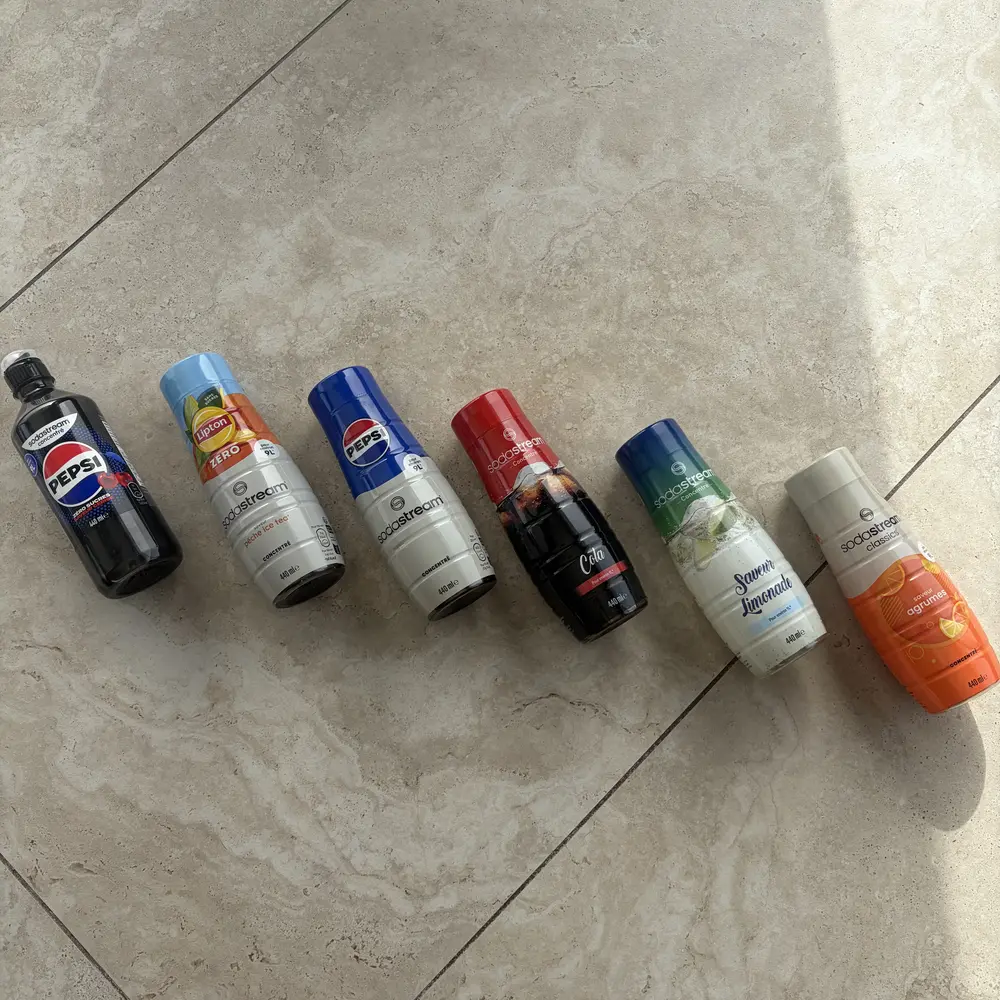 Mon avis sur Sodastream : revue et test de la machine Duo 5 toutes saveurs sodastream large catalogue lesavisdemilie