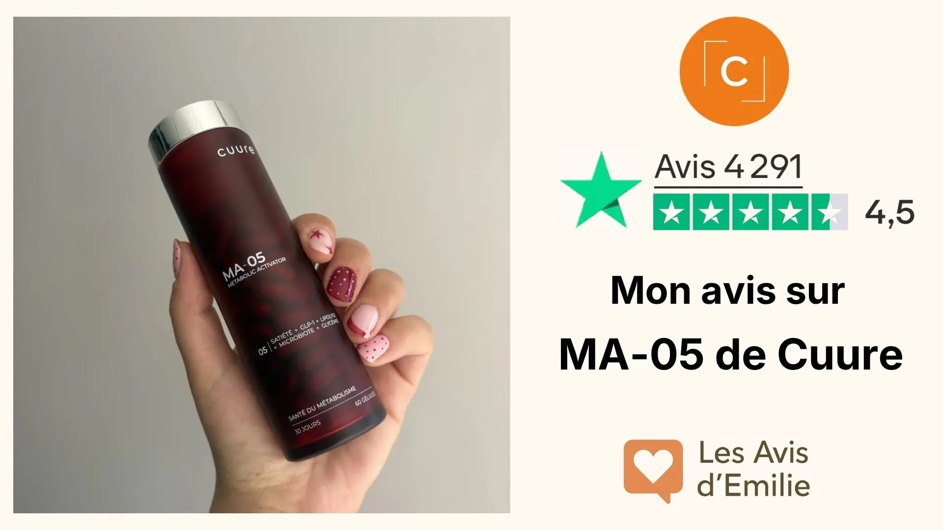 Cuure MA-05 : Mon avis avec test et analyse du complément complet 1 cuure ma 05 avis miniature lesavisdemilie