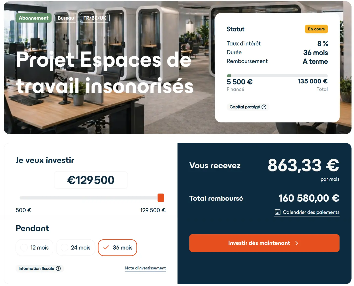 Mon avis sur Enky Invest : analyse et test du modèle de crowdfunding 8 enky invest fiche investissement projet taux 8 annuel