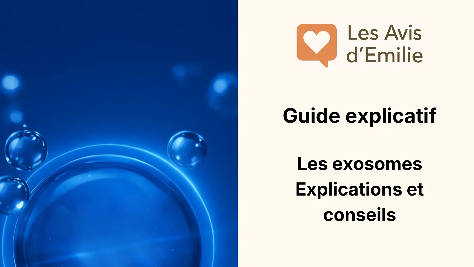 Exosomes en cosmétique : guide complet, avant/après et dangers