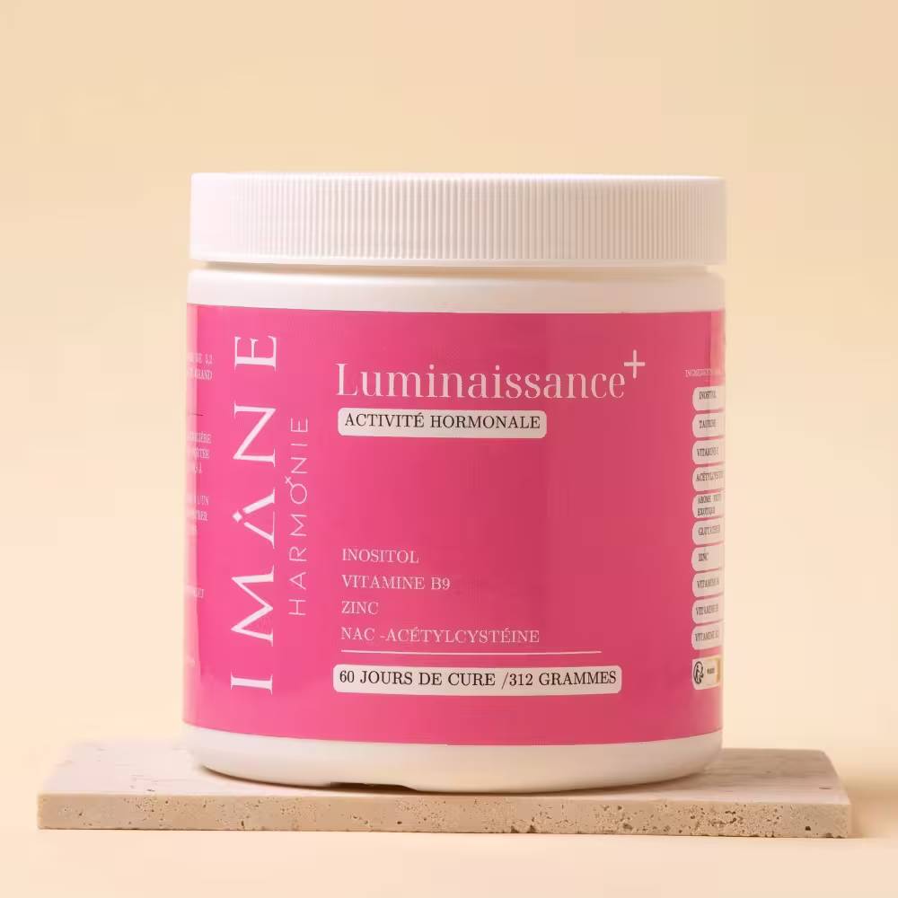 Sova ou Imane Harmonie ? Comparatif des compléments SOPK 8 luminaissance produit pot poudre avis