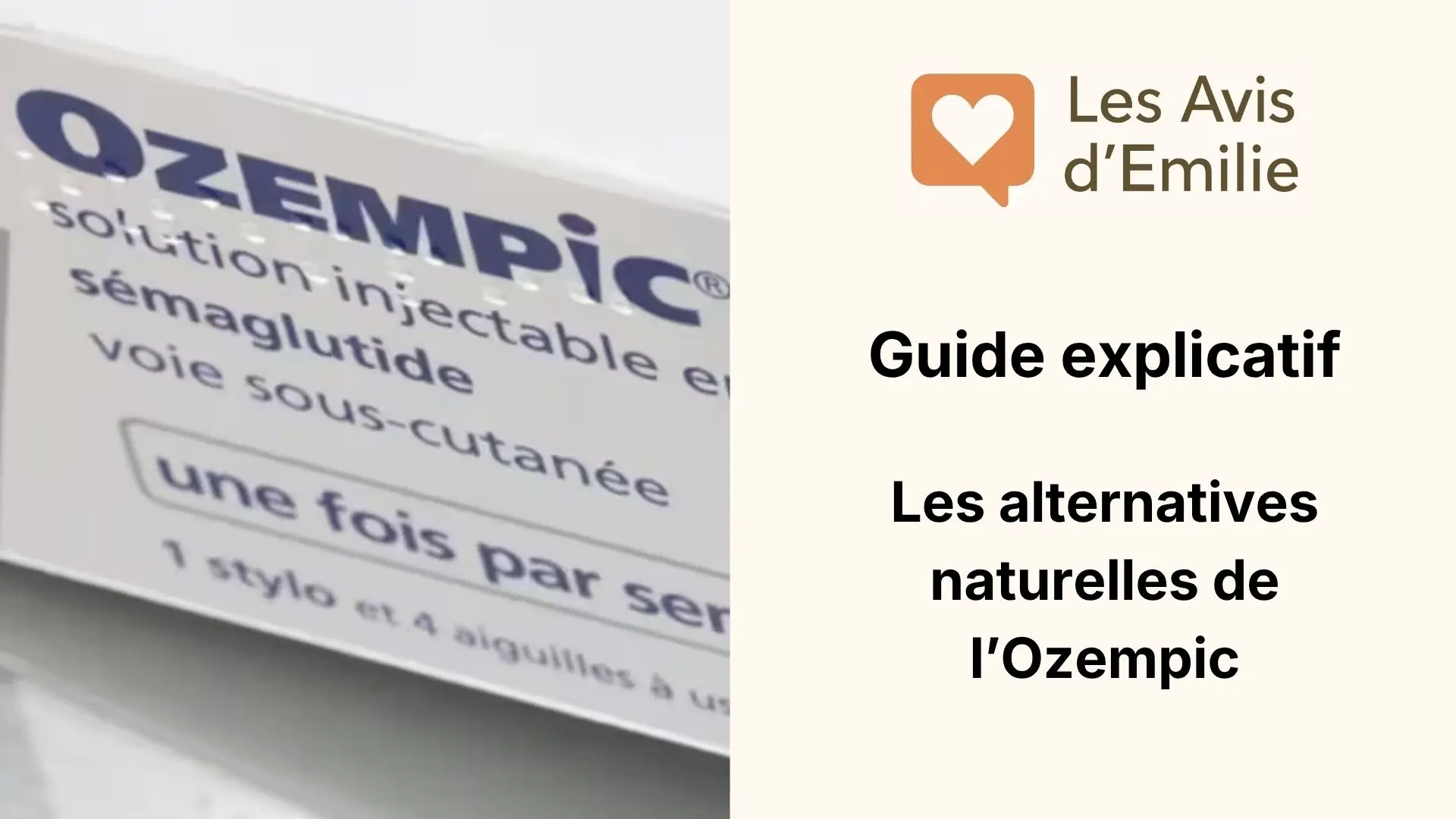 Quelles alternatives naturelles à l&rsquo;Ozempic pour la perte de poids ?