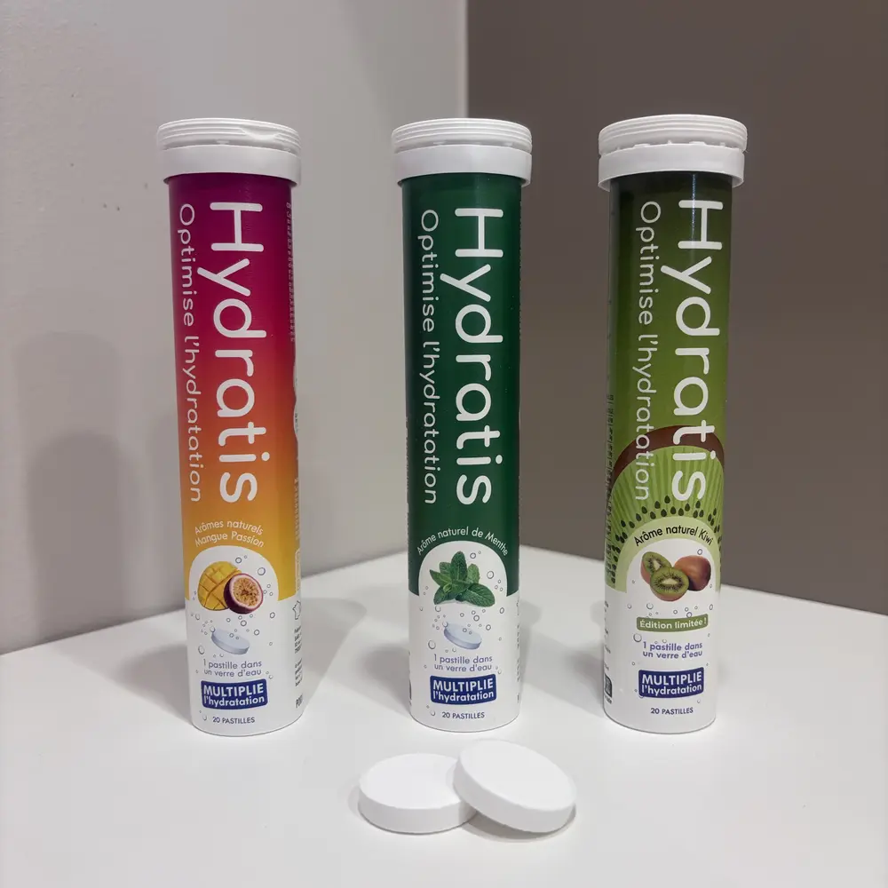 Mon avis avec test personnel des pastilles hydratantes Hydratis 5 trio saveurs hydratis avis lesavisdemilie