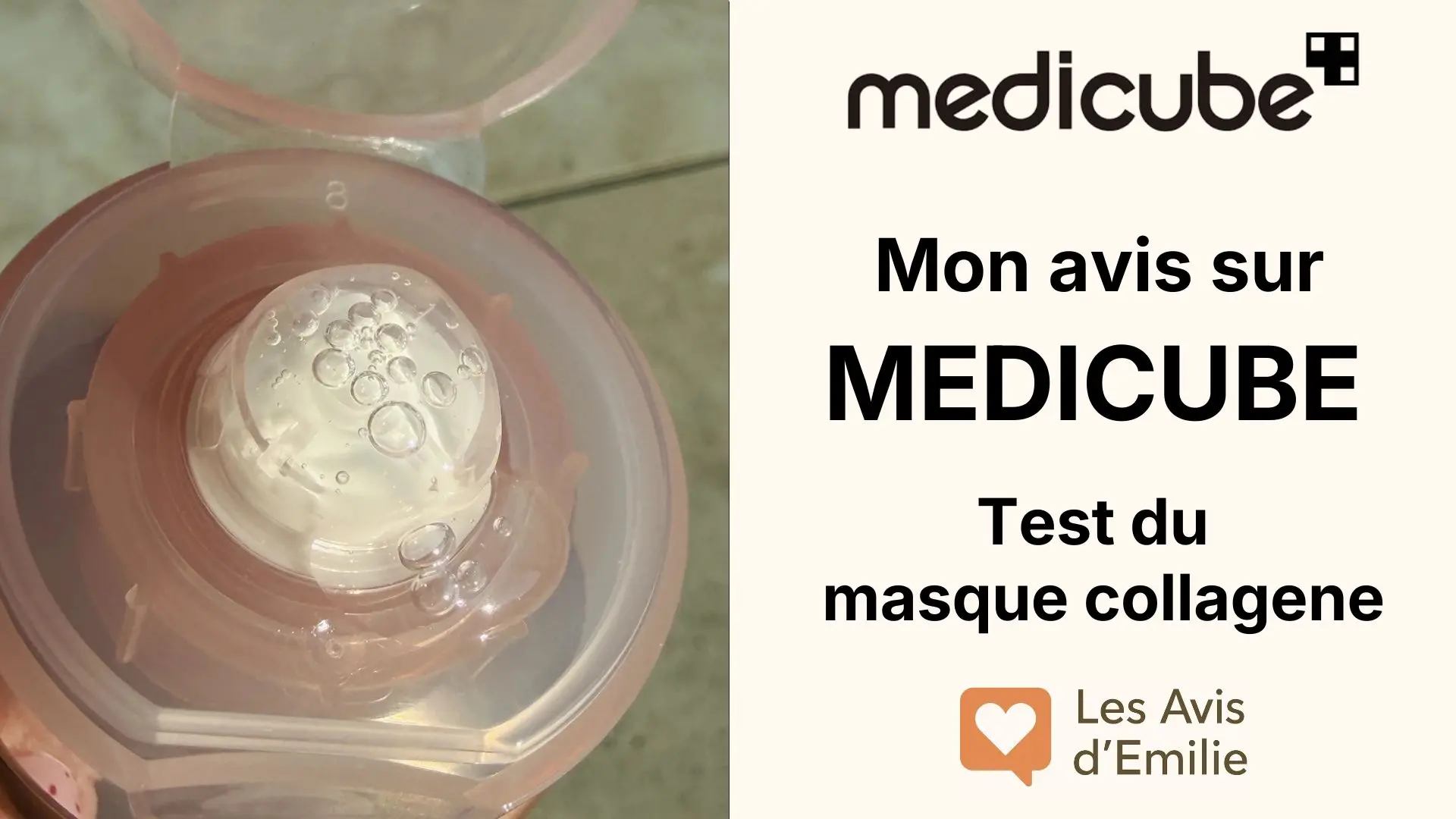 Medicube : mon avis avec test et analyse du masque collagène