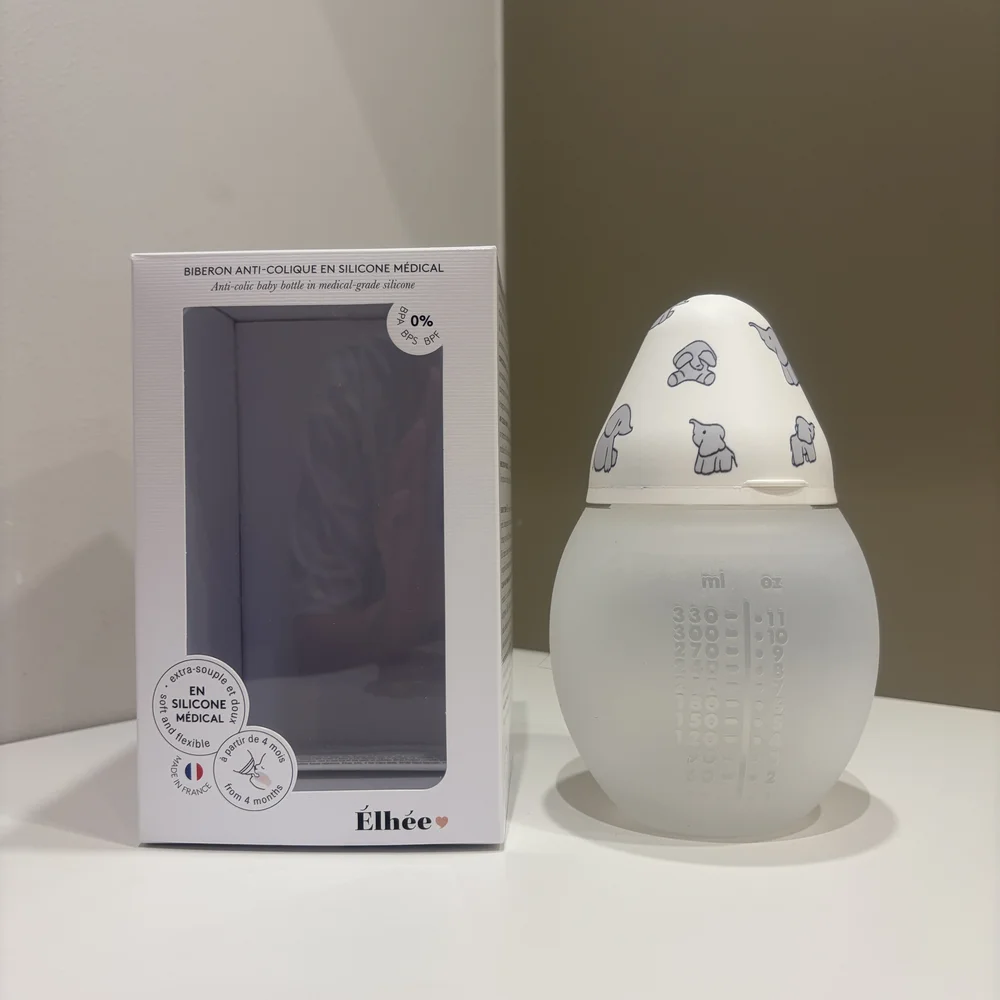 J'ai testé le biberon Élhée : mon avis complet avec test personnel 1 biberon elhee sorti packaging rendu avis lesavisdemilie