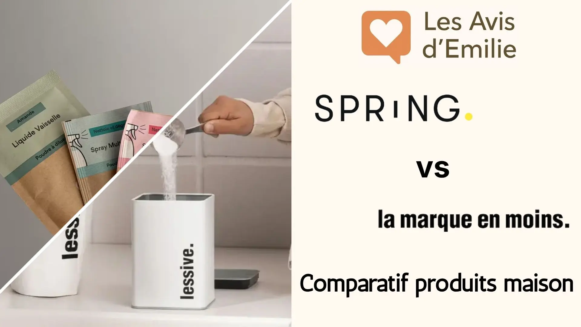 Spring VS La Marque en moins : comparatif des produits avec test personnel 1 spring ou la marque en moins comparatif miniature article