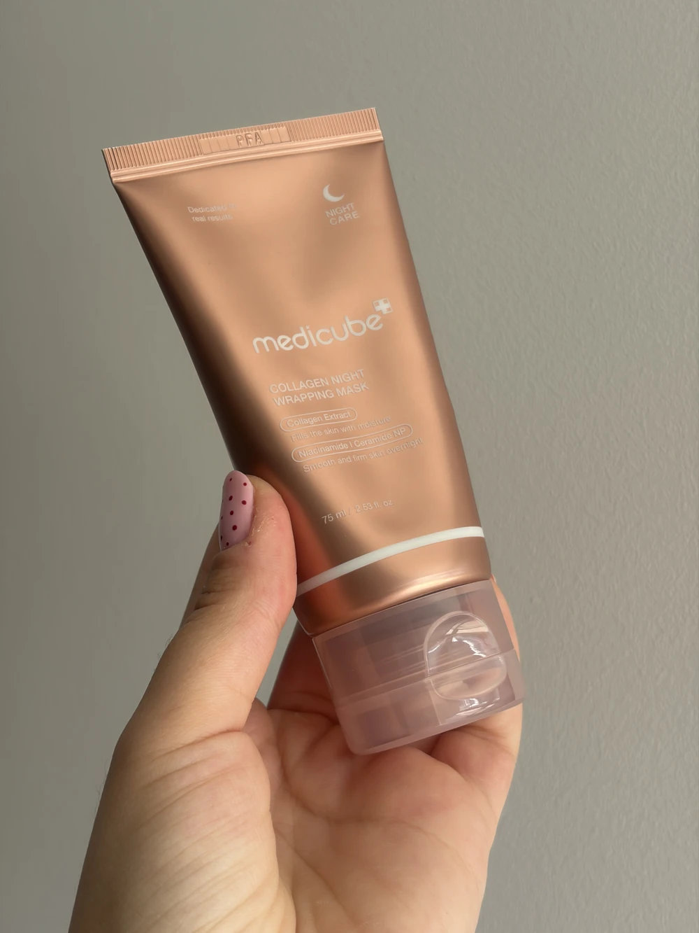 Medicube : mon avis avec test et analyse du masque collagène 1 tube masque collagene medicube lesavisdemilie