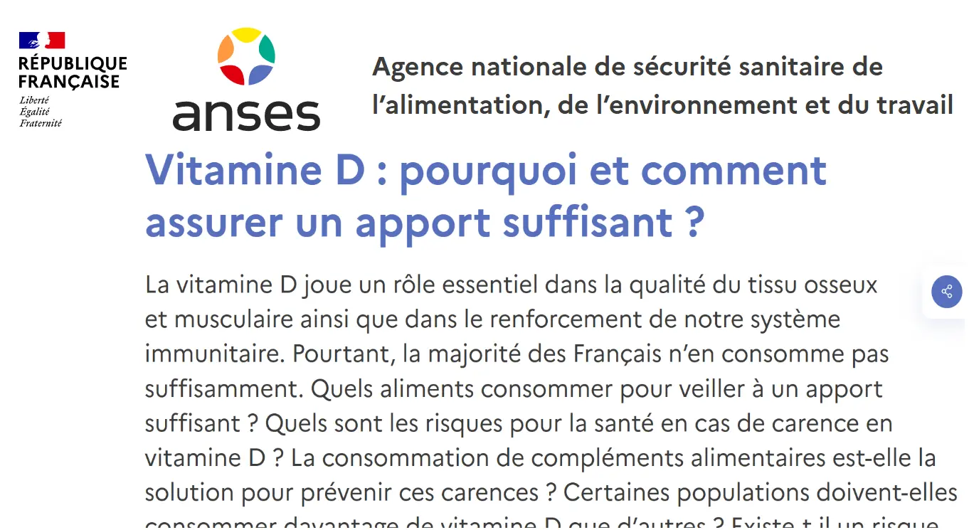 Mon avis sur la vitamine D3 Nutrastream : j'ai testé sa forme microencapsulée 1 anses mise en garde vitamine D