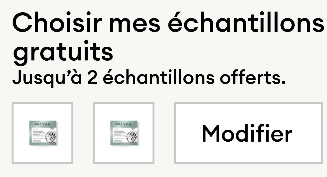 Code Promo Patyka <span class="lp-cpe-masked">AVISDEMILIE</span> : -20% de réduction ! 4 cadeaux echantillons offerts patyka
