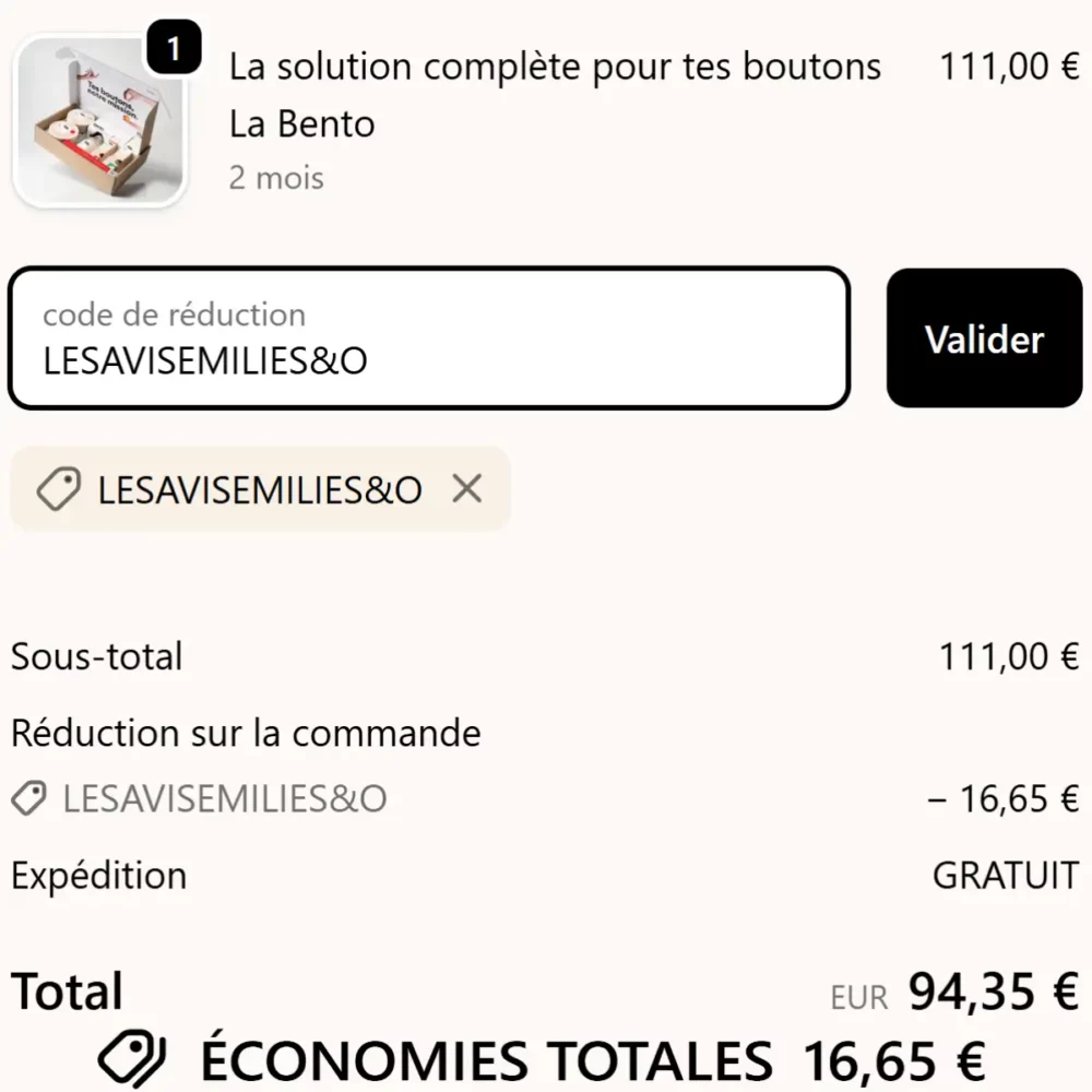 Les meilleurs codes promo de marques de beauté : mon top 10 que je recommande 20 code promo skin&out lesavisdemilie