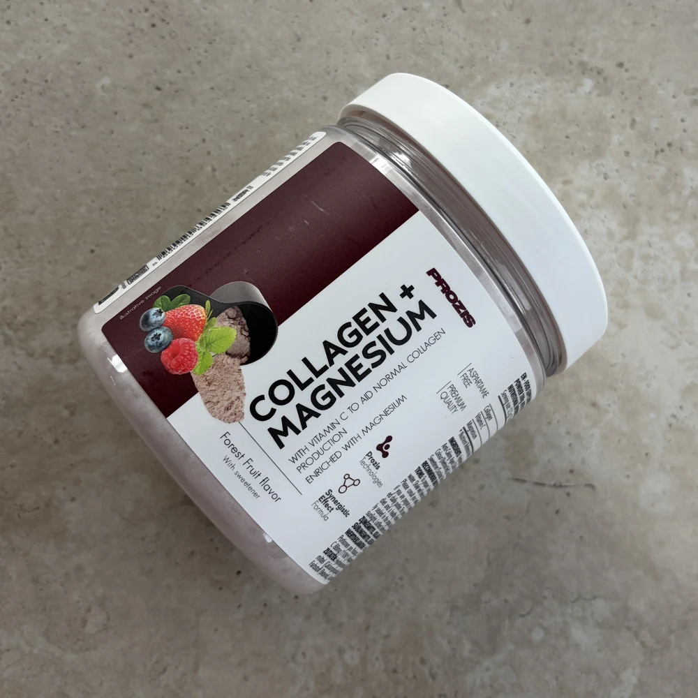 J'ai testé Prozis : mon avis honnête sur leur whey et collagène 9 collagene avec magnesium prozis fruits des bois lesavisdemilie