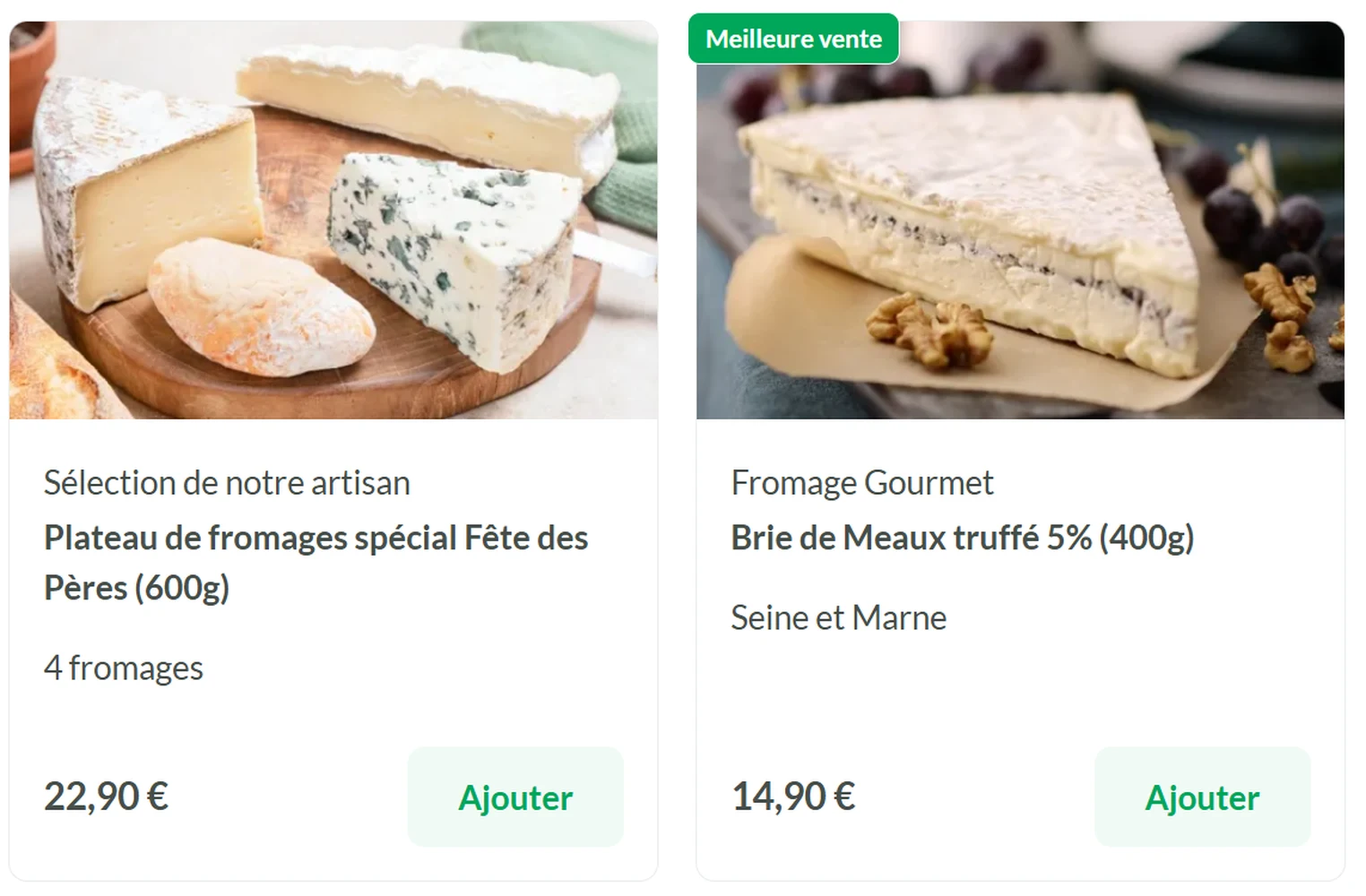 Cliente Quitoque depuis 2023 : mon avis honnête (prix, qualité, abonnement...) 1 fromage du marche quitoque avec origine lesavisdemilie