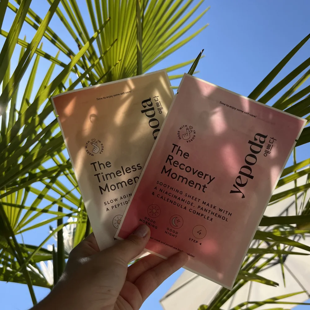Avis Yepoda : que vaut la routine coréenne ? Test et retour honnête 9 masque niacinamide visage yepoda lesavisdemilie
