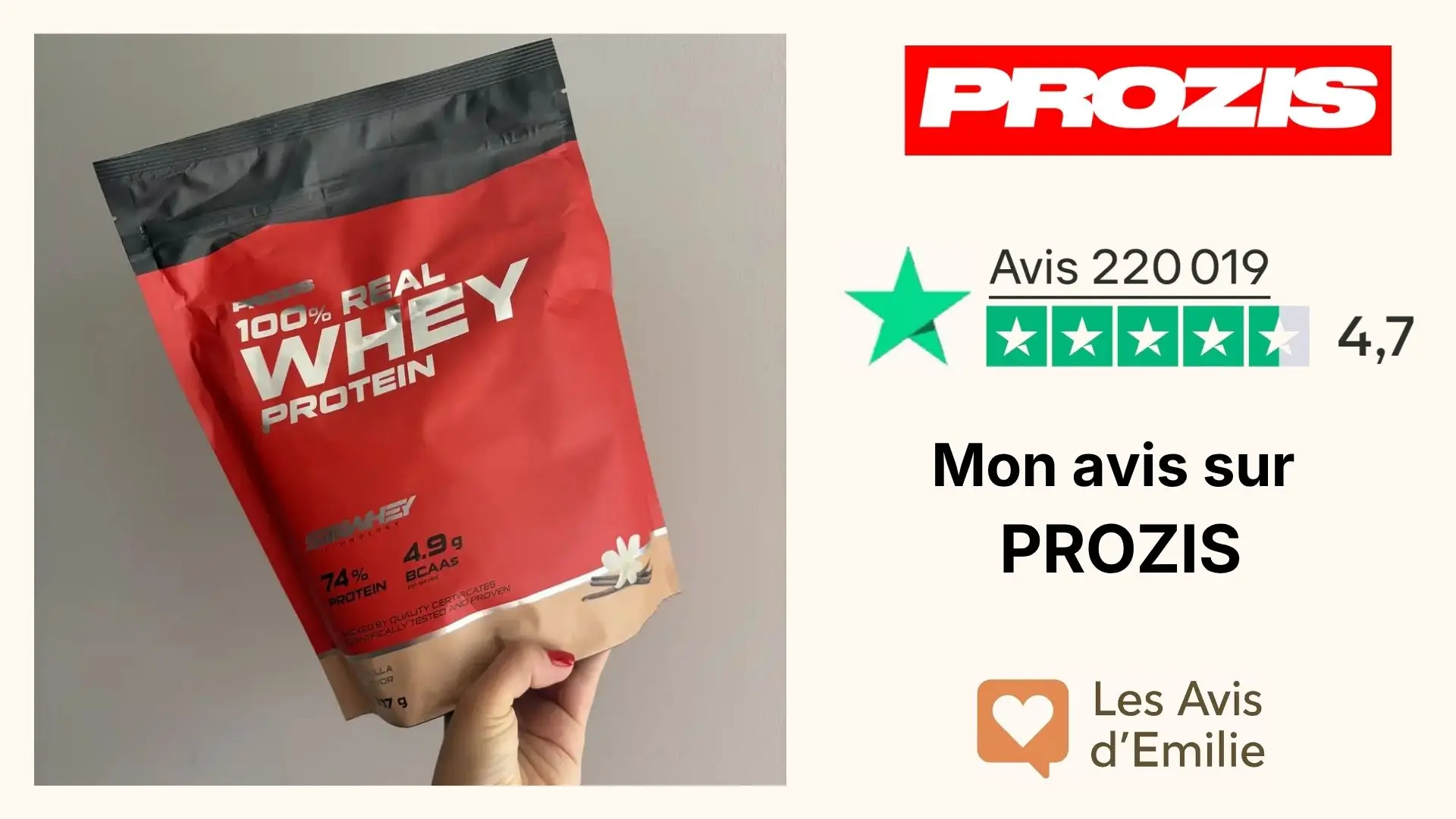 J&rsquo;ai testé Prozis : mon avis honnête sur leur whey et collagène
