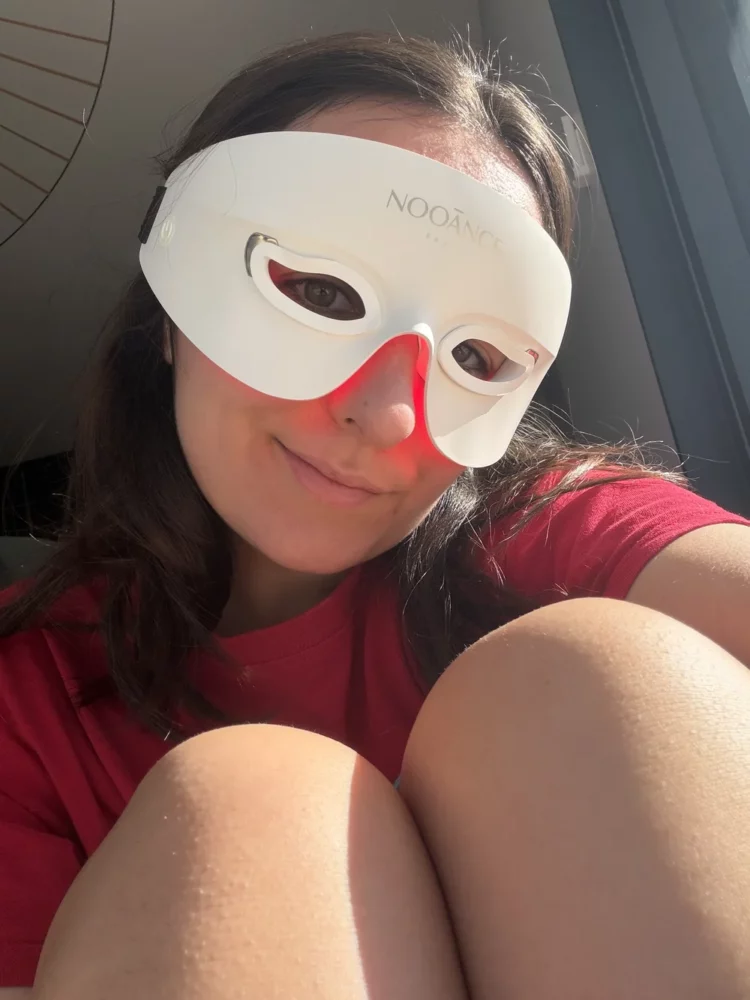 Avis masque LED yeux X200 Nooance : le format contour du regard vaut-il le coup ? 5 rendu tres esthetique masque led yeux x200 nooance lesavisdemilie