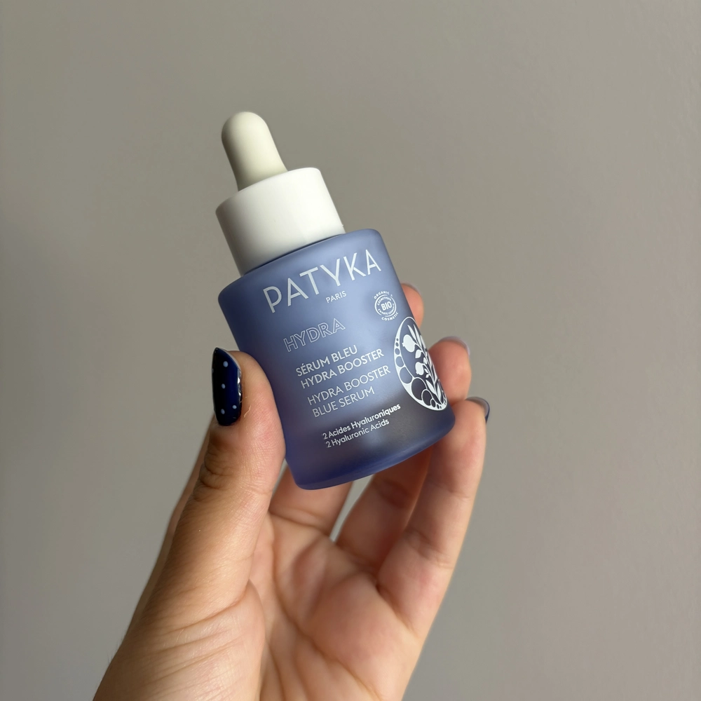 J'ai testé Patyka : mon avis honnête sur la marque et ses gammes 3 serum bleu booster hydra patyka lesavisdemilie