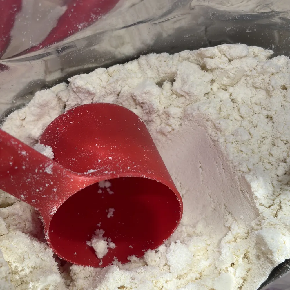 J'ai testé Prozis : mon avis honnête sur leur whey et collagène 5 zoom texture whey prozis flocons epais lesavisdemilie