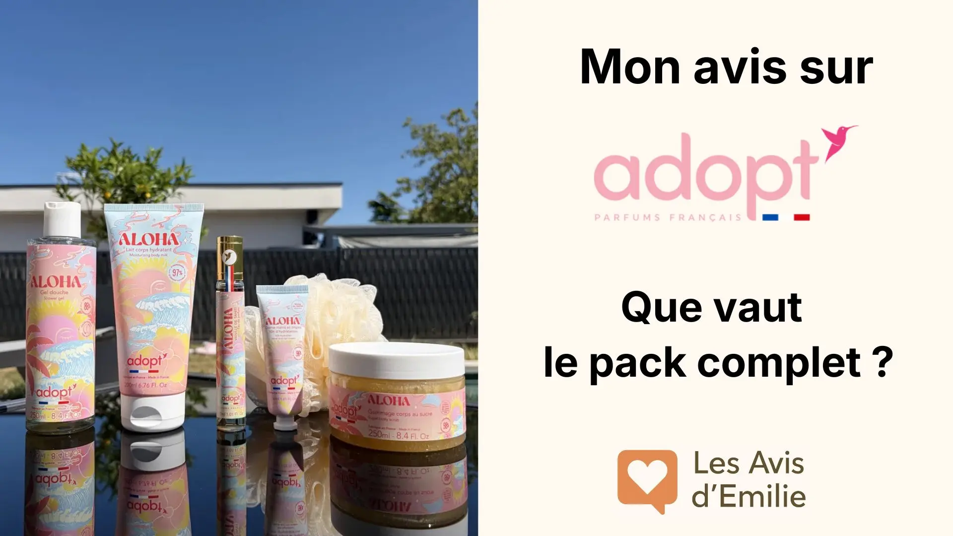 Le Coffret Adopt : Mon avis après avoir testé le coffret Aloha