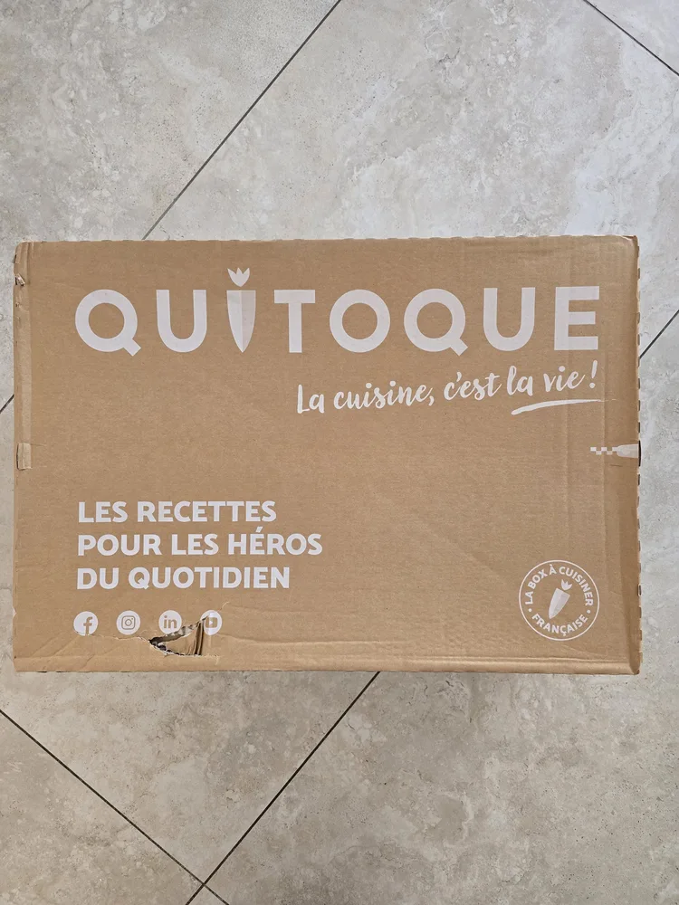 QuiToque ou Hellofresh ? Mon comparatif détaillé 18 colis de livraison quitoque carton unique