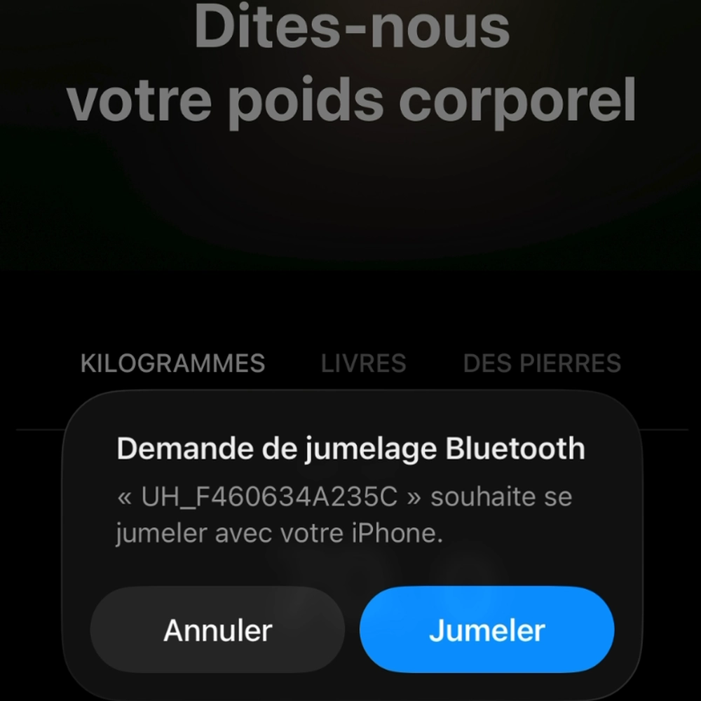 Avis Ultrahuman Ring Air : mon test de la bague connectée sans abonnement 6 demande jumelage bluetooth application ultra human lesavisdemilie